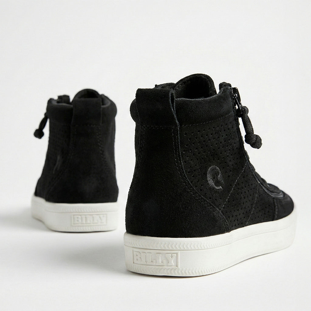 Black Full Opened Toddler Shoes