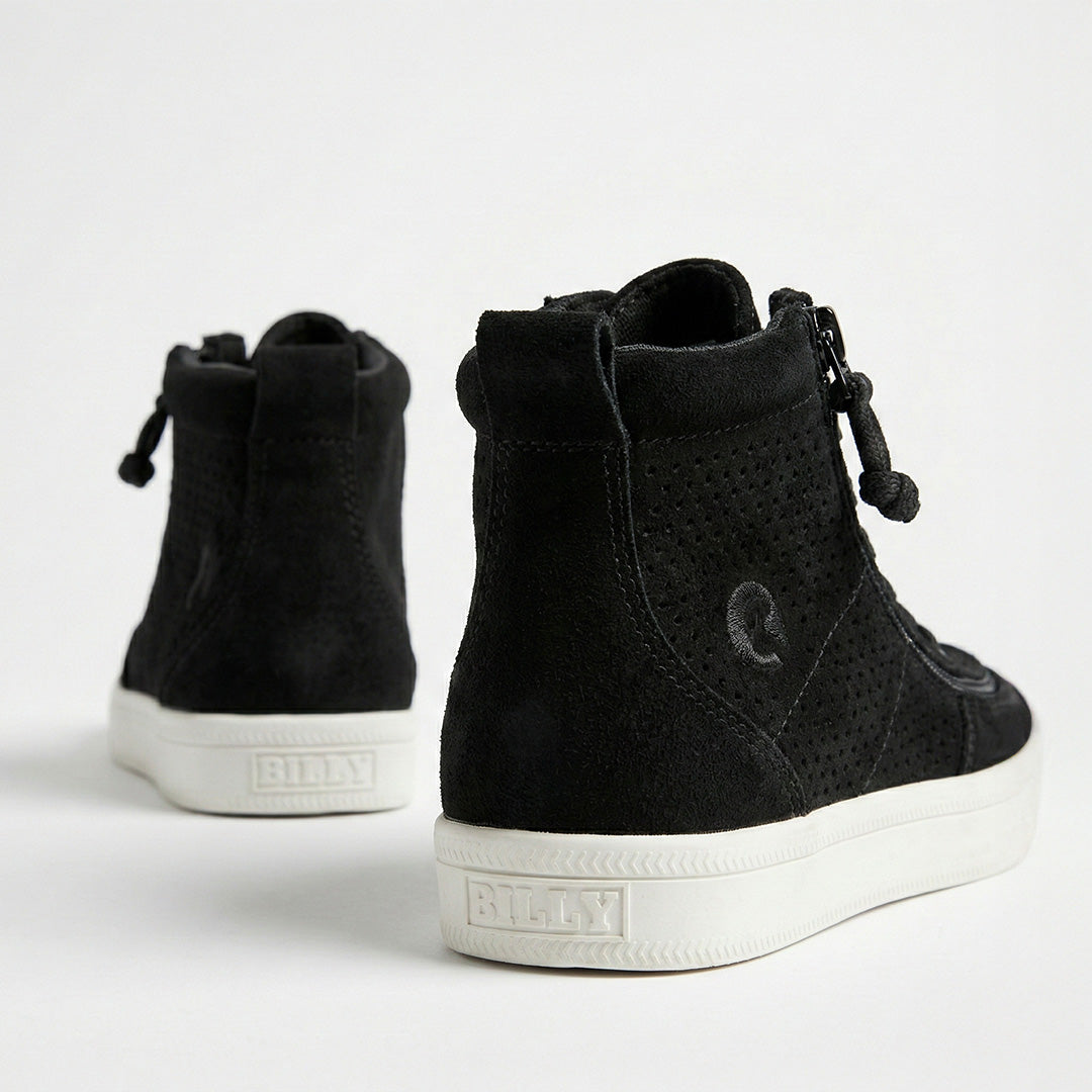 Black Full Opened Toddler Shoes