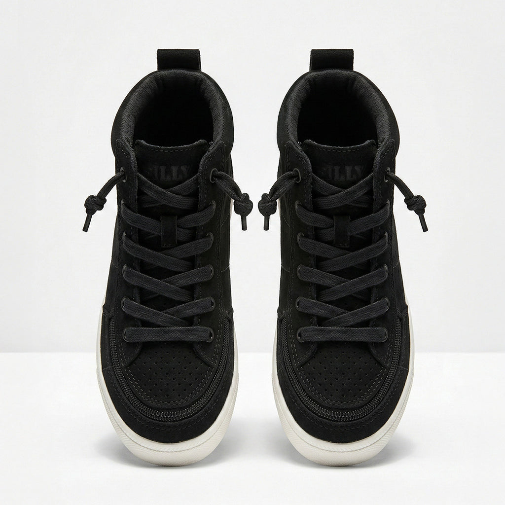 Black Full Opened Toddler Shoes