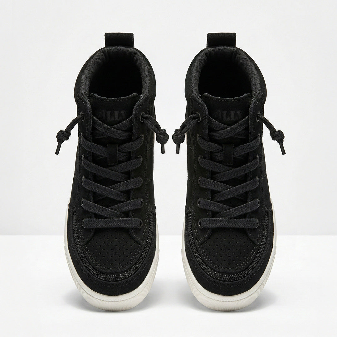 Black Full Opened Toddler Shoes