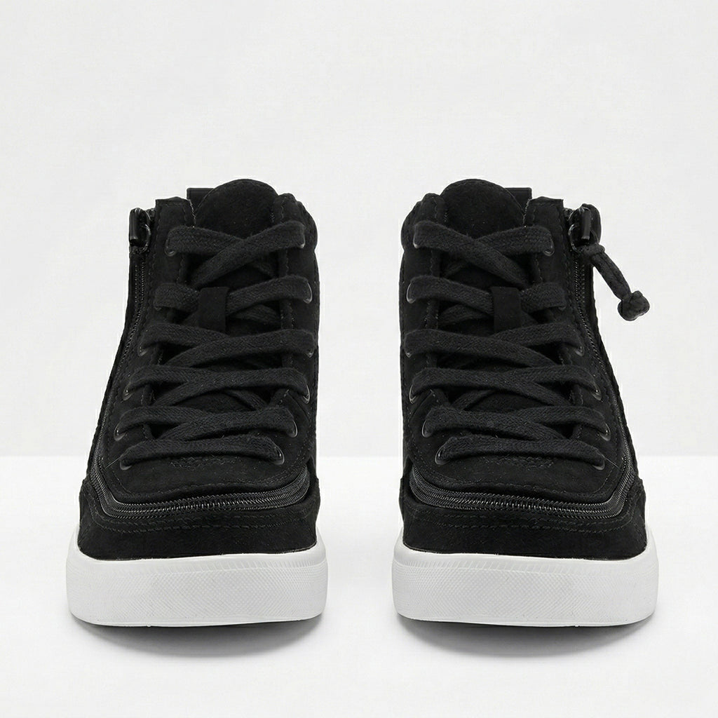Black Full Opened Toddler Shoes