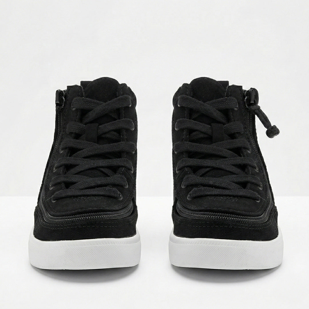 Black Full Opened Toddler Shoes