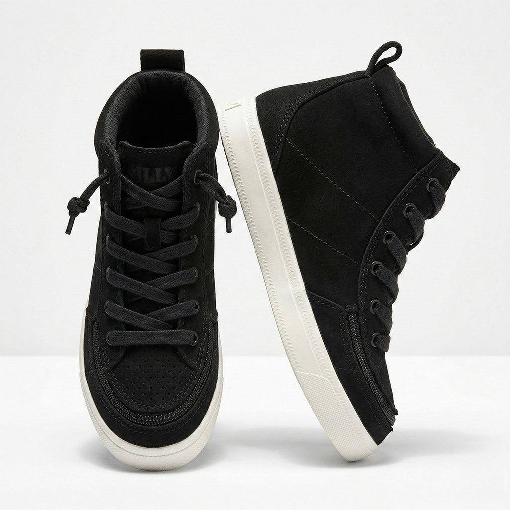 Black Full Opened Toddler Shoes