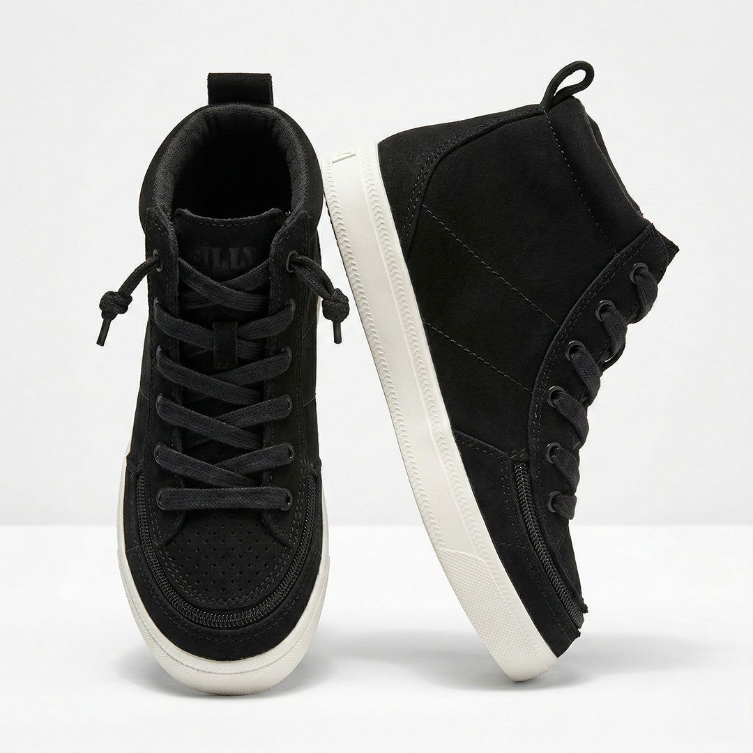 Black Full Opened Toddler Shoes