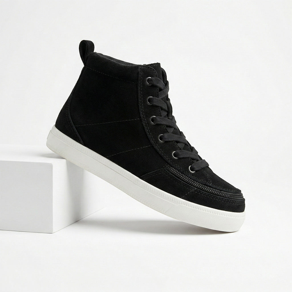 Black Full Opened Toddler Shoes