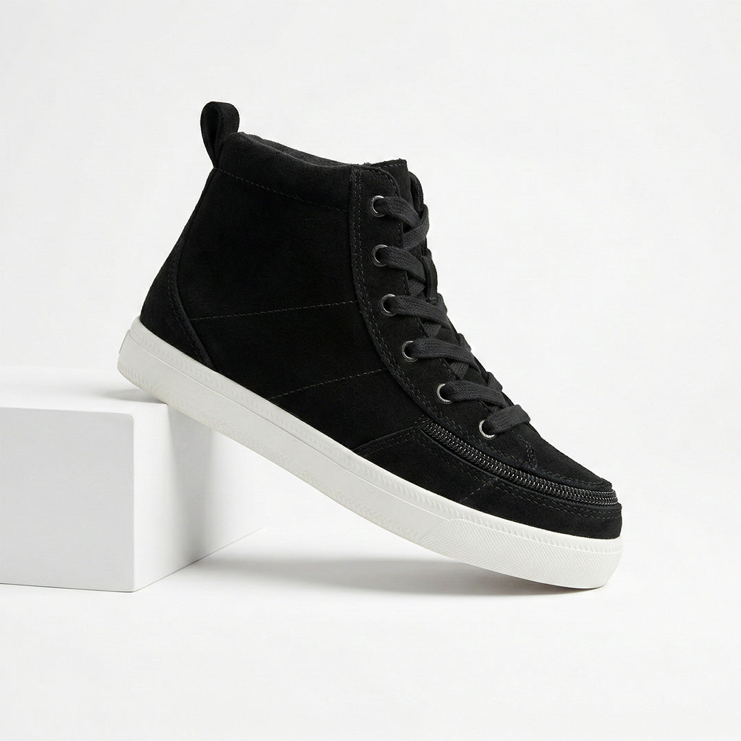 Black Full Opened Toddler Shoes