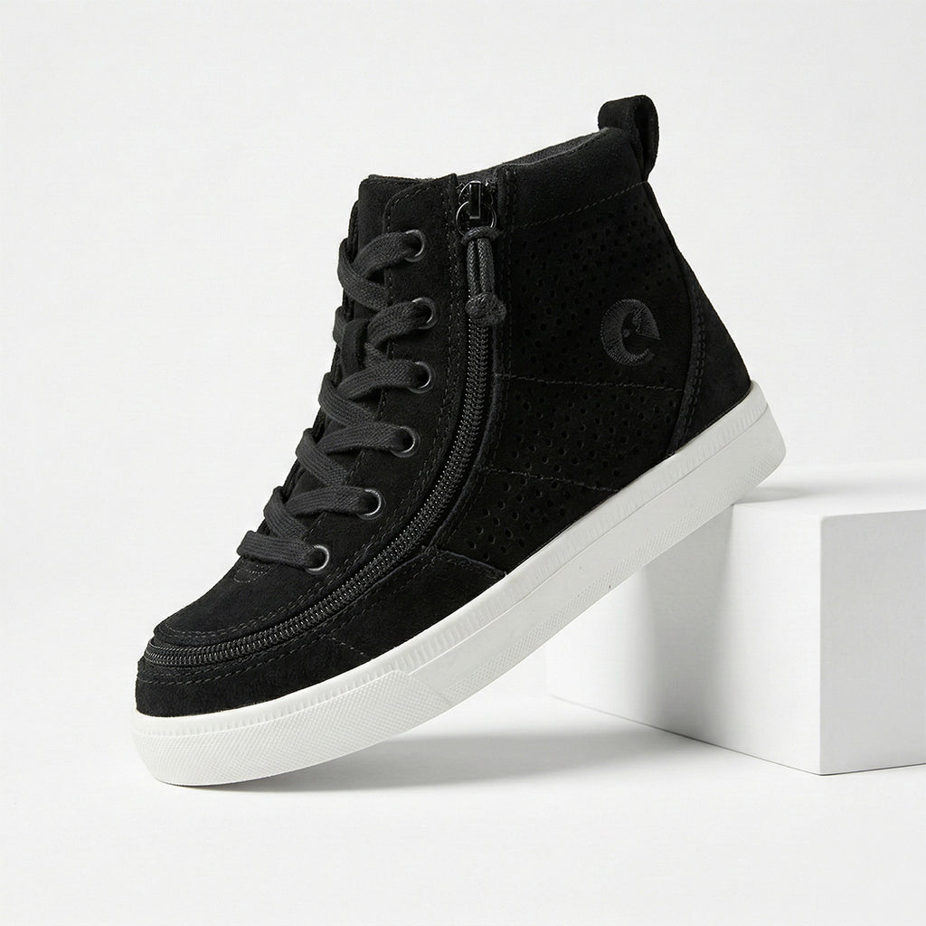 Black Full Opened Toddler Shoes