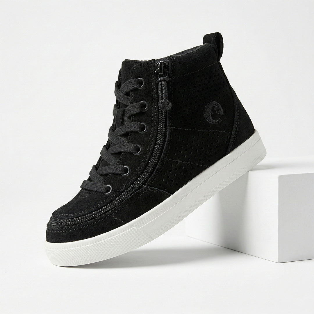 Black Full Opened Toddler Shoes