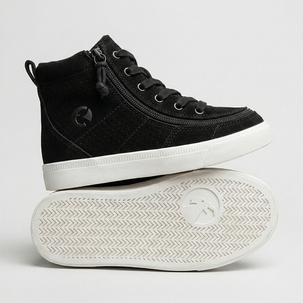 Black Full Opened Toddler Shoes