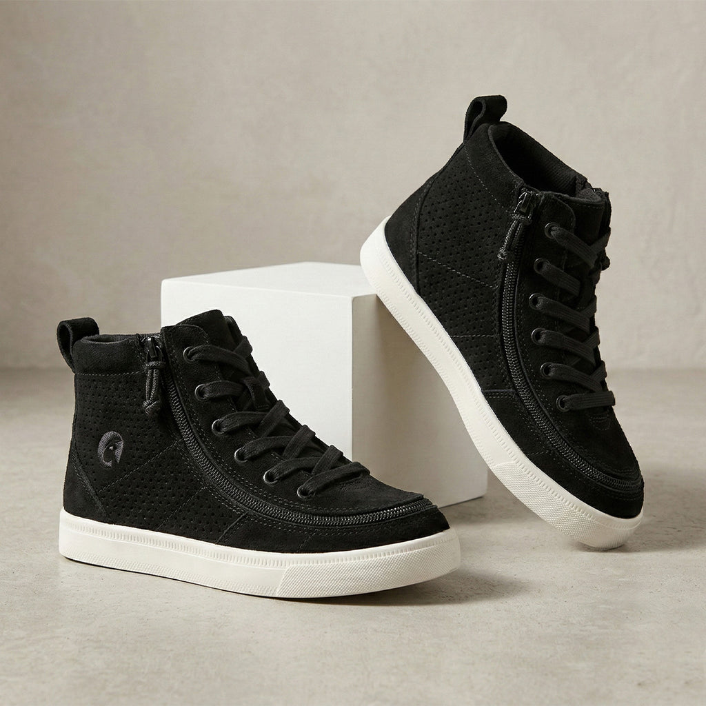 Black Full Opened Toddler Shoes