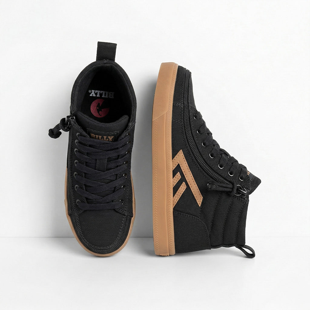 Brown-Black Full Opened Toddler Shoes