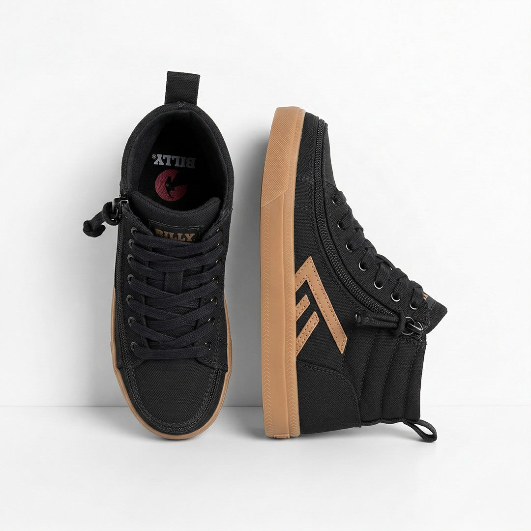 Brown-Black Full Opened Toddler Shoes