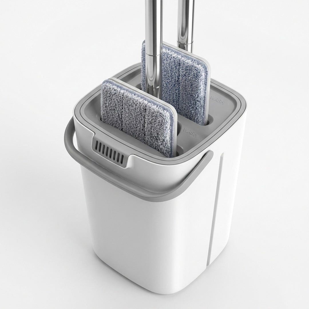 Wash Flat Mop Set