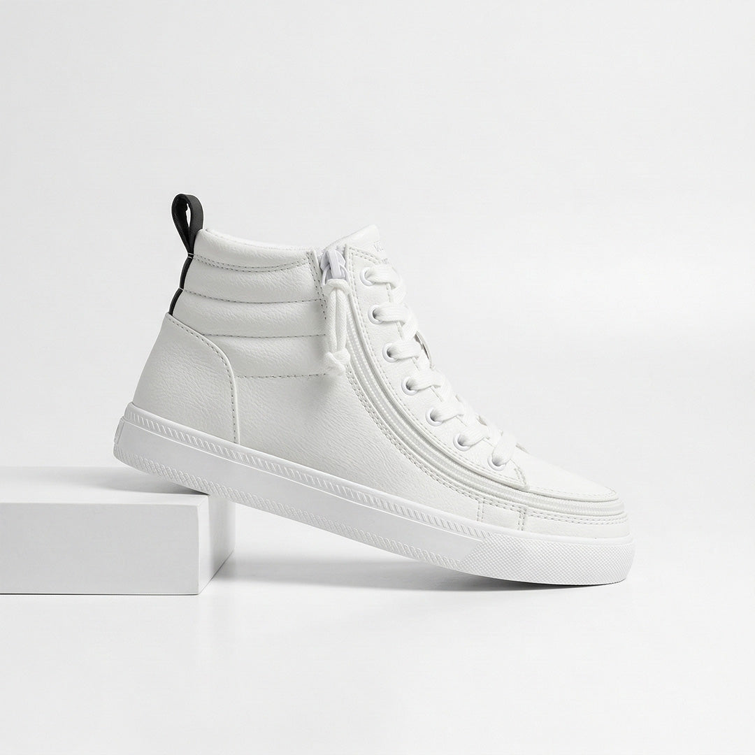 White-Black Full Opened Toddler Shoes