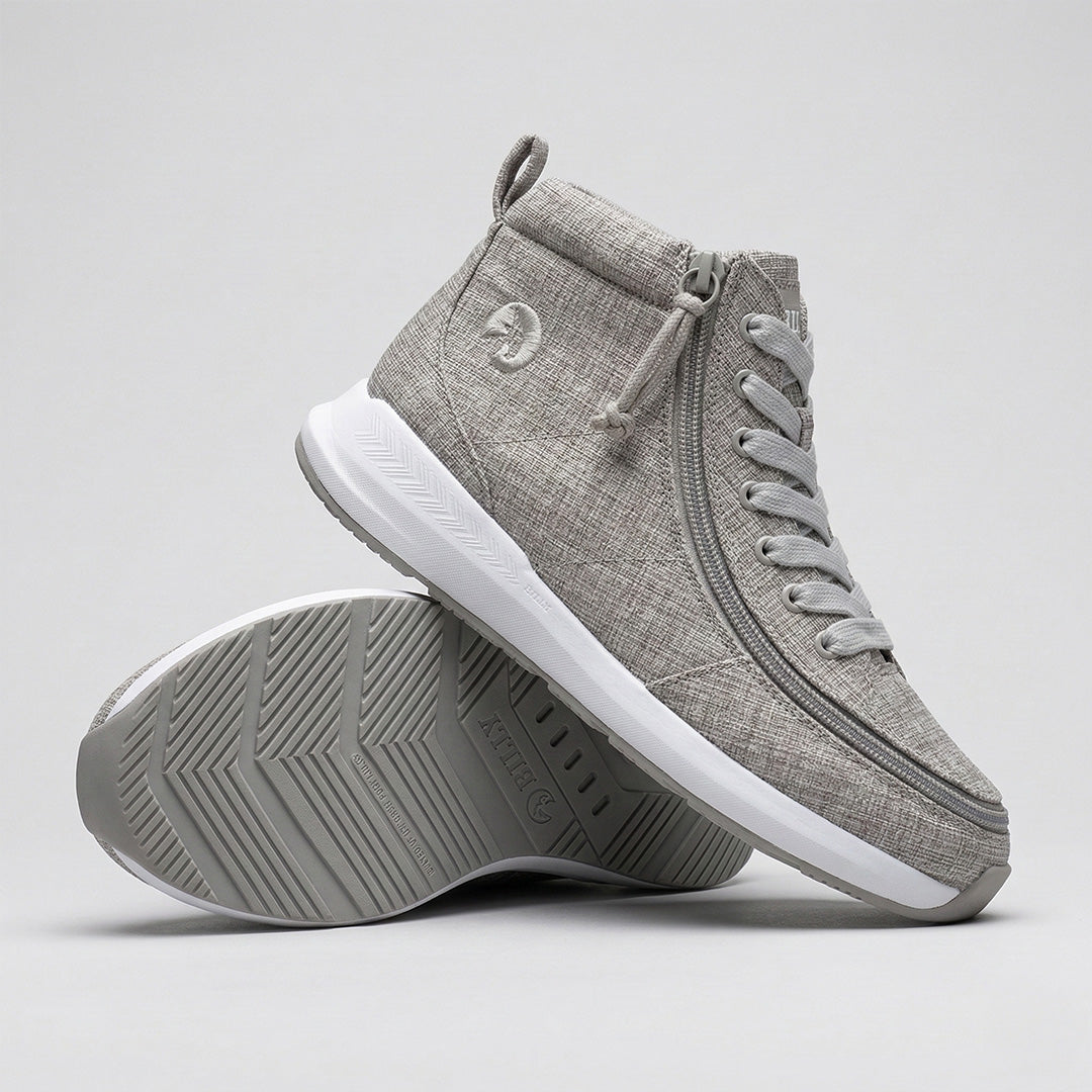 Sky Grey Full Opened Toddler Shoes