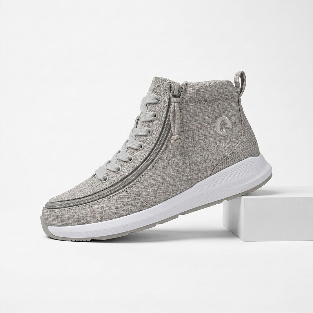 Sky Grey Full Opened Toddler Shoes