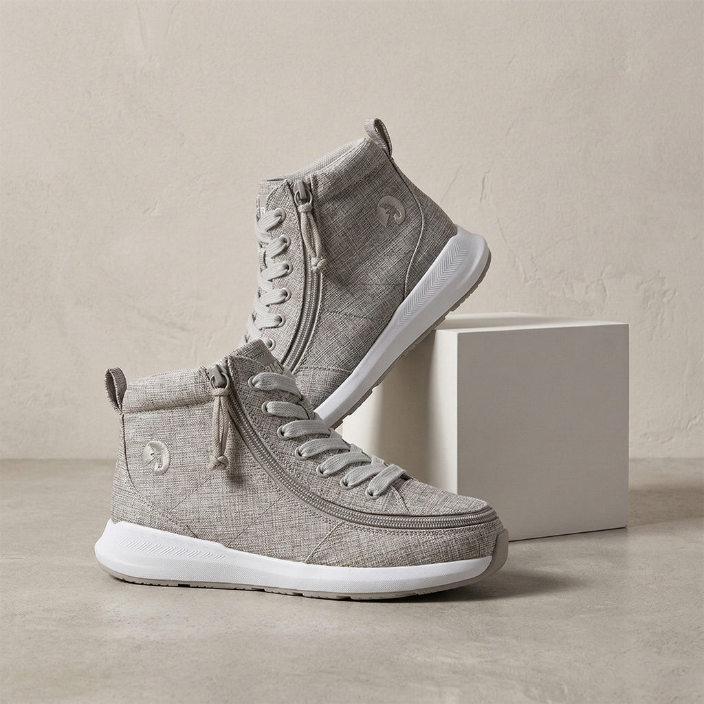 Sky Grey Full Opened Toddler Shoes
