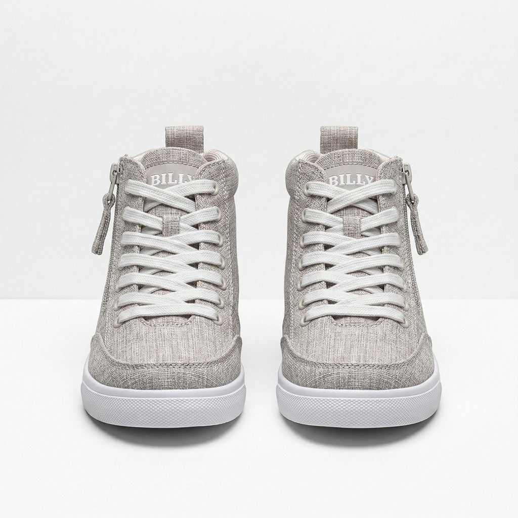 Sky Grey Full Opened Toddler Shoes