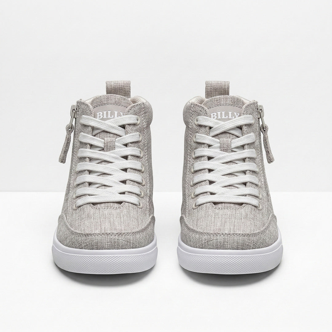 Sky Grey Full Opened Toddler Shoes