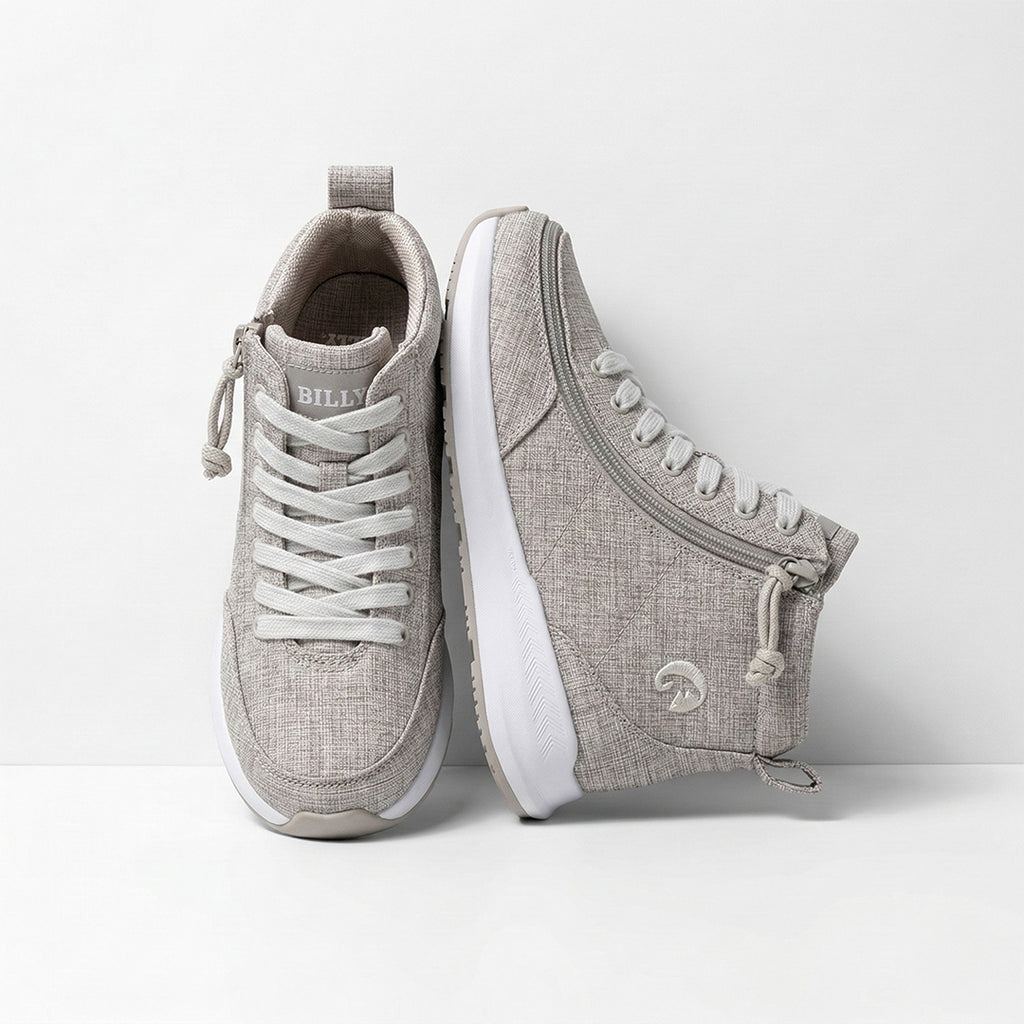 Sky Grey Full Opened Toddler Shoes