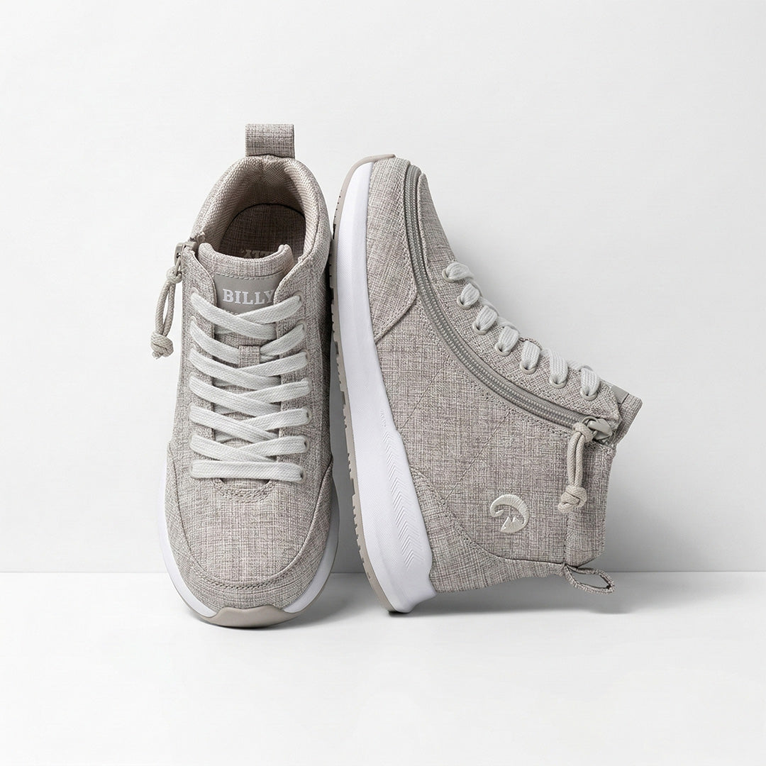 Sky Grey Full Opened Toddler Shoes