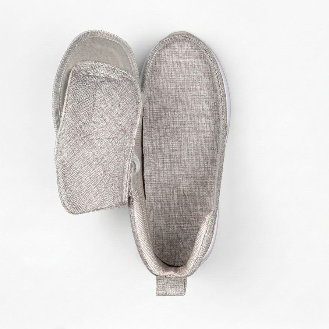 Sky Grey Full Opened Toddler Shoes